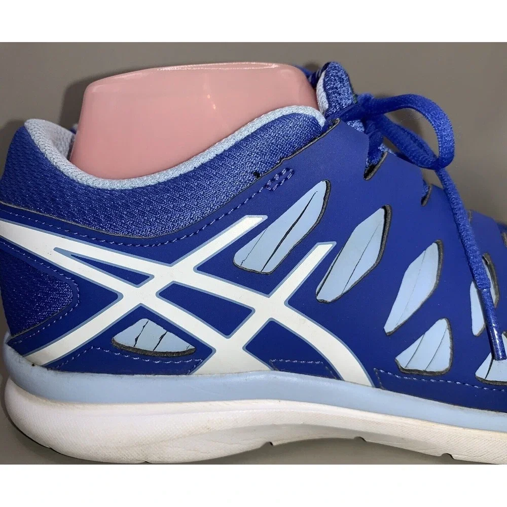 ASICS Gel-Fit Tempo Women's 9.5 Blue S563N Running Shoes Cross Training Lace Up‎